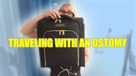 traveling with an ostomy pouch.